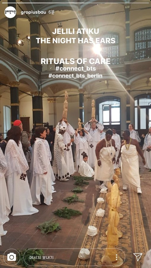 Seoul_ItalyBTS's tweet photo. [@BTS_twt #Insta @gropiusbau]

Storia Instagram del Gropius Bau di Berlino, sede della serie di mostre ed esibizioni dal titolo "#RitualsOfCare", parte di #CONNECT_BTS_BERLIN 

Fonte: https://t.co/lo3ViTdCIt https://t.co/Hh9s1AYFzr