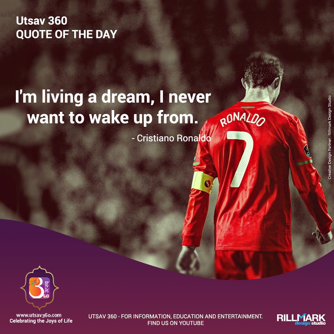 utsav_360's tweet photo. Quote Of The Day 
#quoteoftheday
#quote
#cristianoronaldo https://t.co/ePzKKLaIou