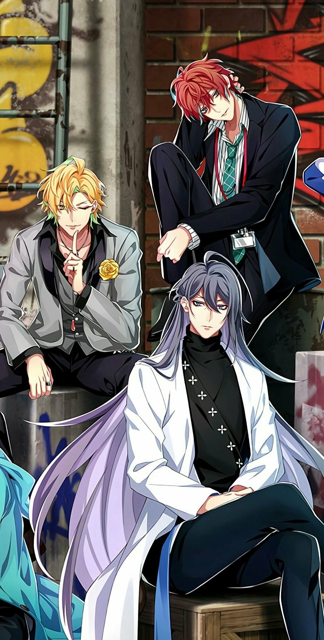 Everyone S Yelling About Mtc Triangles But Did Anyone Forget That Doppo And Hifumi Were Hiding Their Mtr Crosses In The Enter The Microphone Album Cover T Co Sz6cztjndz Twitter