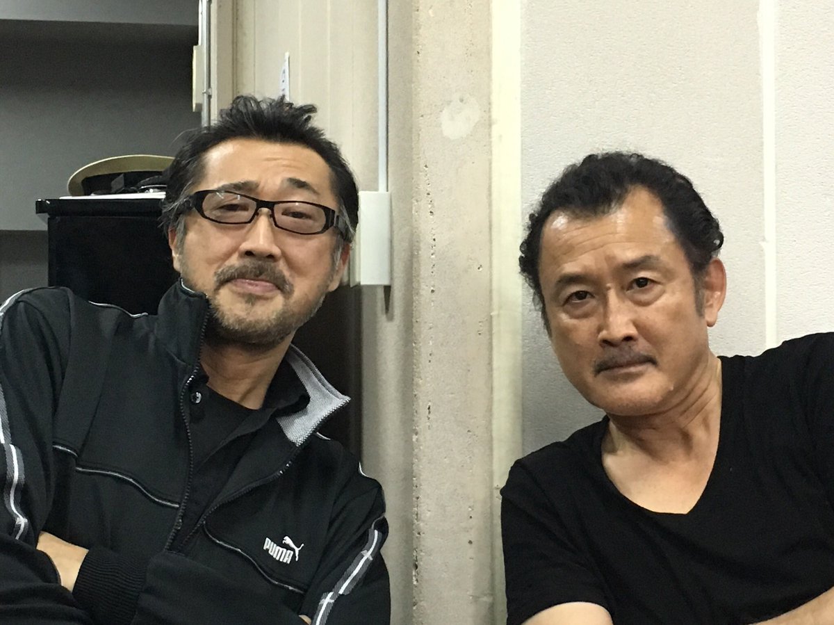 劇団aun Official 座長吉田鋼太郎と大塚明夫の大河ドラマでの共演 素敵でした 今後の展開も楽しみです 放送の記念に劇団稽古中のツーショット写真をどうぞ 麒麟がくる 吉田鋼太郎 大塚明夫 劇団aun