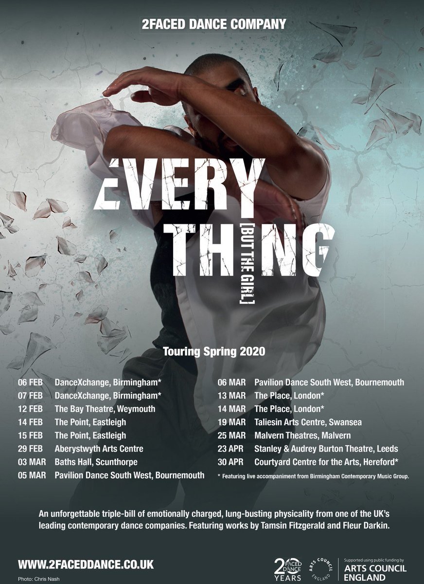 2faceddance's tweet photo. TOURING // EVERYTHING [but the girl] #tour #dance #contemporarydance #triplebill #UK #ACEsupported #2Faced20 @FitzTamsin @fleurdci 

📷 @ChrisNashPhoto https://t.co/Uv8PanUJRv