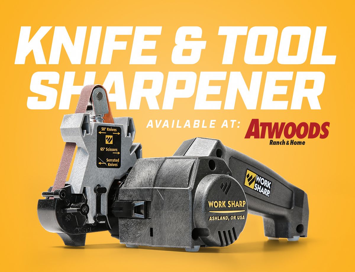 Atwoods_Stores's tweet photo. Leave no blade unsharpened! Pick up the Work Sharp Knife and Tool Sharpener for everything you carry!
#AtwoodsRanchAndHome #WorkSharp #SharpMatters #Knife #Knives #Tool #Tools #GetOutside #KnifeSharpener #ToolSharpener #EDC #EverydayCarry #Blade #Sharp #Outdoors #OddlySatisfying https://t.co/9XcwMu4rNr