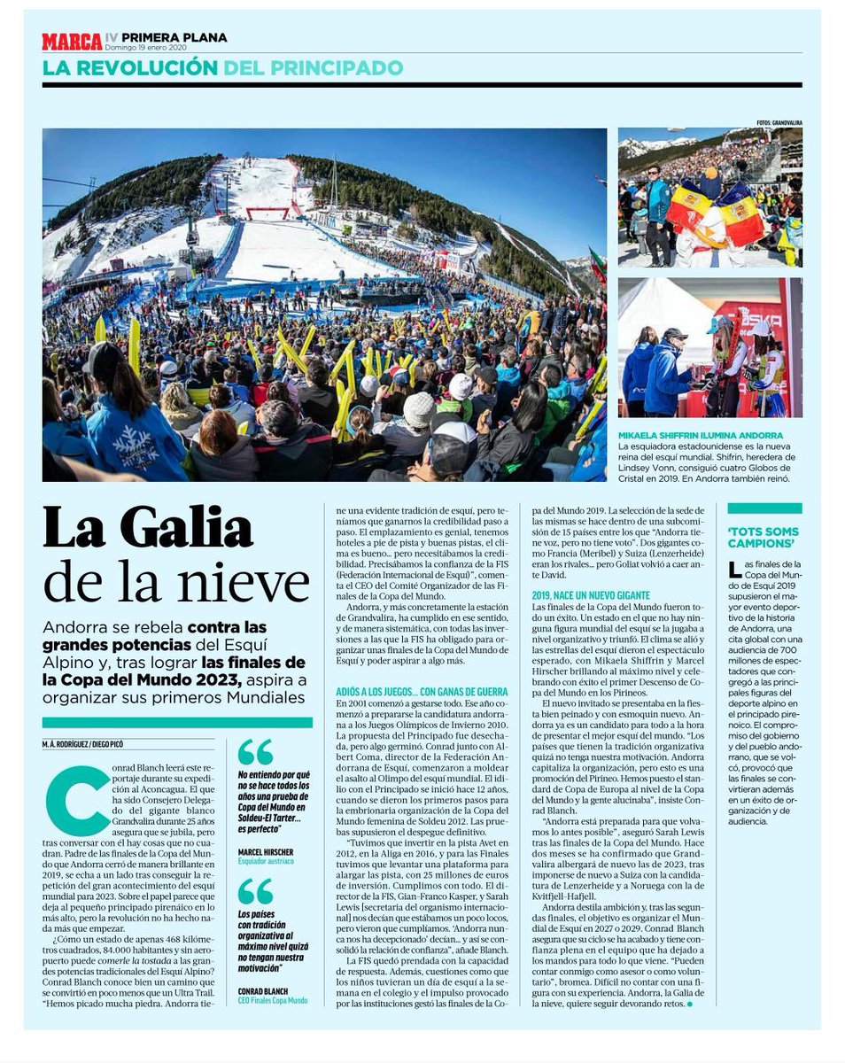 Un petit pais gran en objectius gràcies a moltes persones que de sempre hi han cregut👍