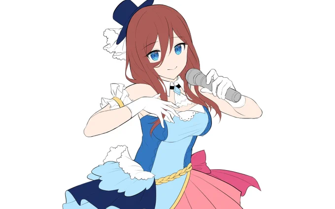 アイドル三玖SSR! ラフ 