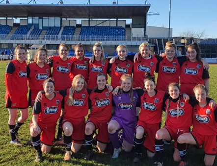 officialgtfc's tweet photo. The #GTFC Women’s team booked a place in the semi-finals of the County Cup with a convincing 10-0 victory at Grantham Town Academy Women this morning.

Wharton 2, Dejonge 4, Robinson, Wright 2 and Taylor got the goals for @daleskeg side. https://t.co/KVxrgmhCvN