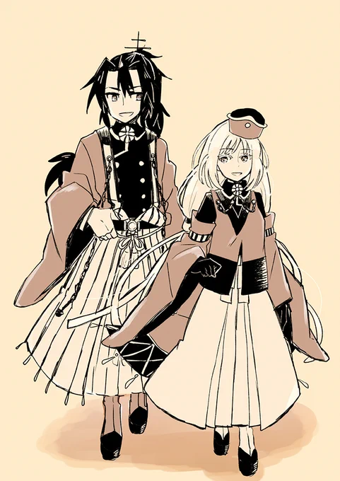 1920年代前半の長門と三笠。と初期の長門にもついていた装備。 