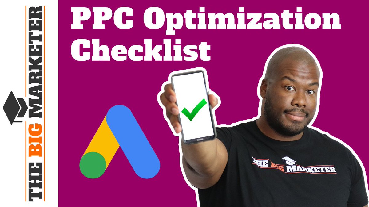 Need help with #PPC ? Take a look at my free 50 point checklist for search campaigns on Google Ads. Grab it here: thebigmarketer.com/ultimate-ppc-c…

#sem #digitalmarketer