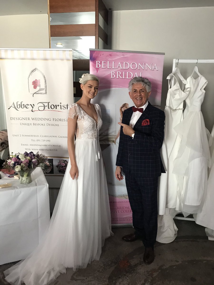 DonegalNoel's tweet photo. Delighted to meet the stunning #Aoife representing @CatwalkModels_ #MandyMaher for the fabulous @BelladonnaBrida #Galway @ClaytonGalway ... come visit this afternoon ! #WeddingExtravaganza https://t.co/Y1lOZwuPlj