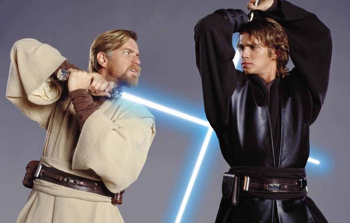 AnakinS03737461's tweet image. Who do you like more??? 
#StarWars #AnakinSkywalker #ObiWan