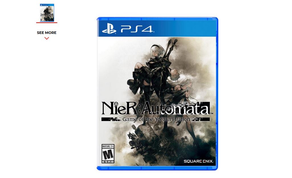 nier automata ps4 gamestop