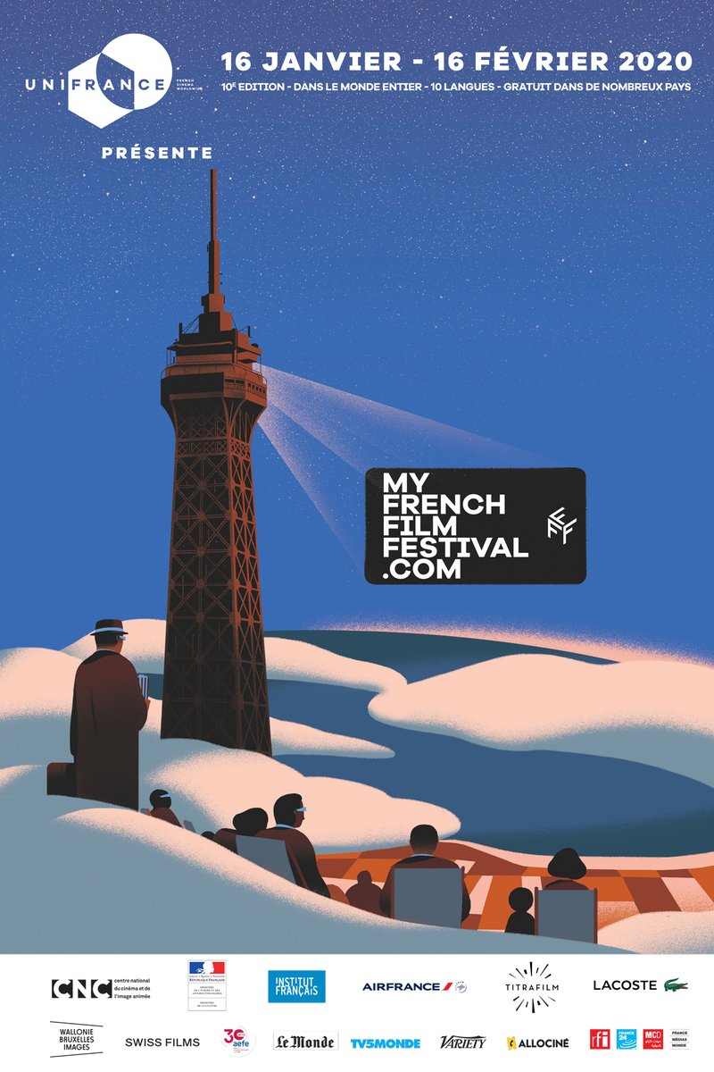 QatarActu's tweet photo. Coup d'envoi de @myfff "My french film festival",  organisé par @uniFrance. Partout dans le monde, votez pour votre film francophone préféré ! https://t.co/FDp0cTWxY1 https://t.co/tNRqkXAFn8