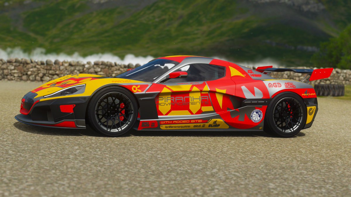 alexbanksdesign's tweet image. Team Piranha Wipeout Livery Completed! #wipeoutseries #abshowcase #abdiscord #rimac @ForzaMotorsport @AutomobiliRimac @WeArePlayground @WZ_Official
