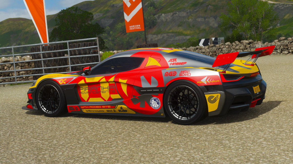 alexbanksdesign's tweet image. Team Piranha Wipeout Livery Completed! #wipeoutseries #abshowcase #abdiscord #rimac @ForzaMotorsport @AutomobiliRimac @WeArePlayground @WZ_Official