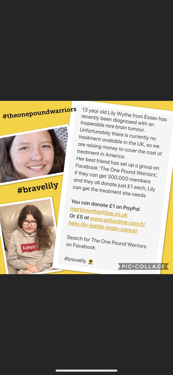 PriceyB1's tweet photo. @tommy_mallet @MissGeorgiakx @Chloe_Sims @JoeyEssex_  Pleasee help lily get her treatment she needs.. and retweet xx https://t.co/o8oMmdPdsh