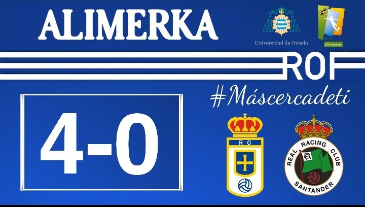 RealOviedoFem's tweet photo. ⏱️92' 🏁  FINALLLLLL 🏁 ¡¡INEXPUGNABLE!! Tensi. Primera victoria de 2020 con portería a cero para el #ROF. Tremenda la acogida de la afición. Nunca nos fallas!! Gracias ‼️
#ROFvsRACING(4:0)
#VamosROF💪💙 https://t.co/0zJctO72Ac