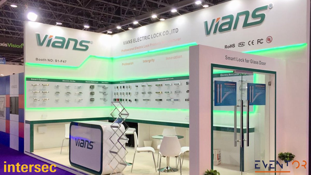 eventorgrp's tweet photo. We are pleased to be a part of VIANS team at Intersec 2020.

#Intersec2020 #Security #Exhibition #Events #Dubai #UAE #Marketing #Fabrication #cybersecurity #accesscontrol #conference #international #exhibitionstands #design #intersec https://t.co/TRQbvuBEiK