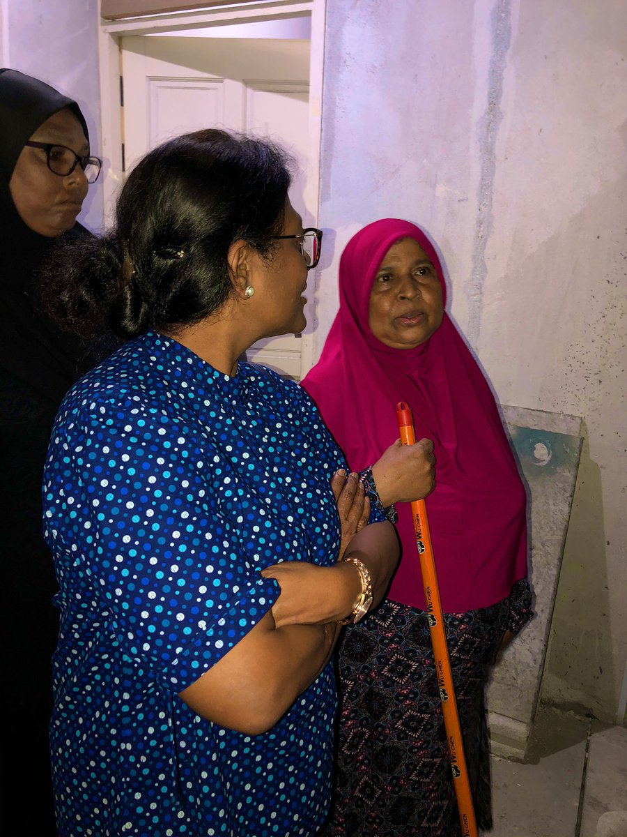 MayorShifa's tweet photo. Machangoalhi Medhu D2D #MaleAhShifa #Shifa4Mayor #MdpPrimary2020 https://t.co/XJaym2yS5H