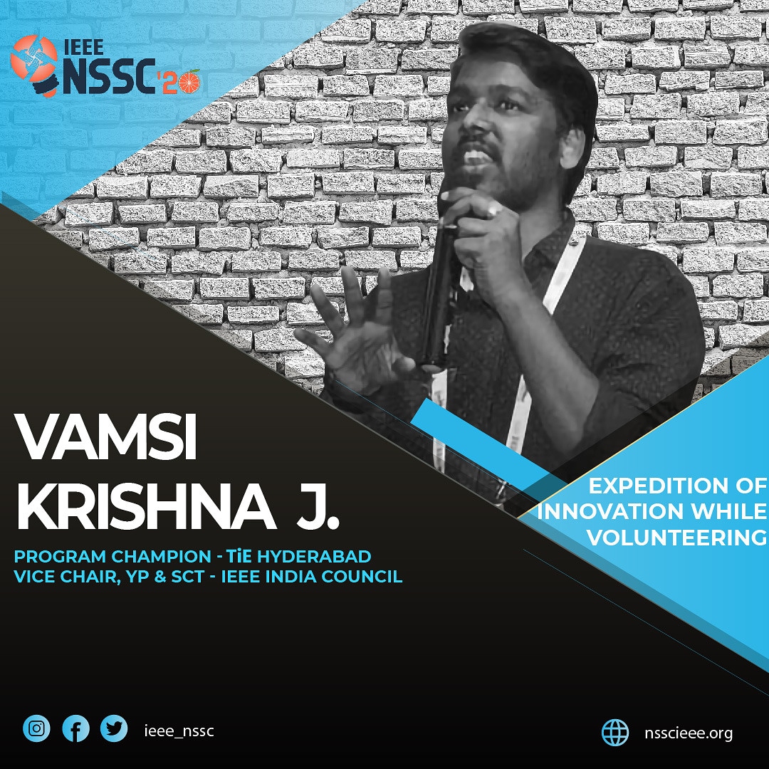 IEEE_NSSC's tweet photo. #Speaker1
There is only one kind of Biryani in this world - Hyderabadi Biryani!! And so are you Vamsi Krishna Jadala.
Vamsi Krishna Jadala, Program champion - TiE Hyderabad, Vice-Chair - Young Professionals Activities of IEEE India Council. 🔥
#IEEE
#NSSC20
@IEEER10SAC
@VJK_I https://t.co/1qacDPQs51
