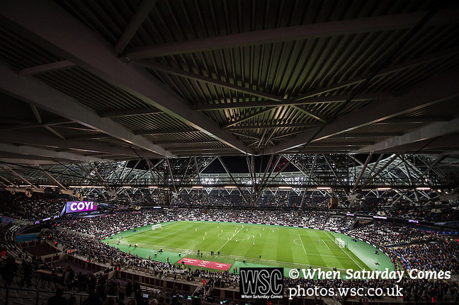 WSC_photos's tweet photo. West Ham's new stadium is not universally loved, at least as a venue for football. @simongillphoto visited the #LondonStadium, to see the #hammers lose 0-3 to Brighton in October 2017. #footballphotgraphy #groundview #newstadium #epl #Premierleague https://t.co/bQQ3e8bur4