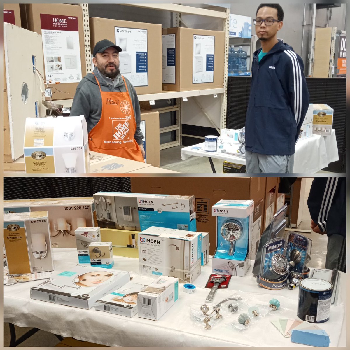 HomeDepot110's tweet photo. Bathroom lighting and accessories workshop taught by our own Raul.
#store0110
#workshops https://t.co/7BFZ9Fth4O