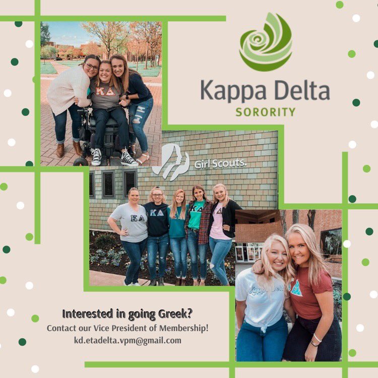 Go Greek gals!💚😇