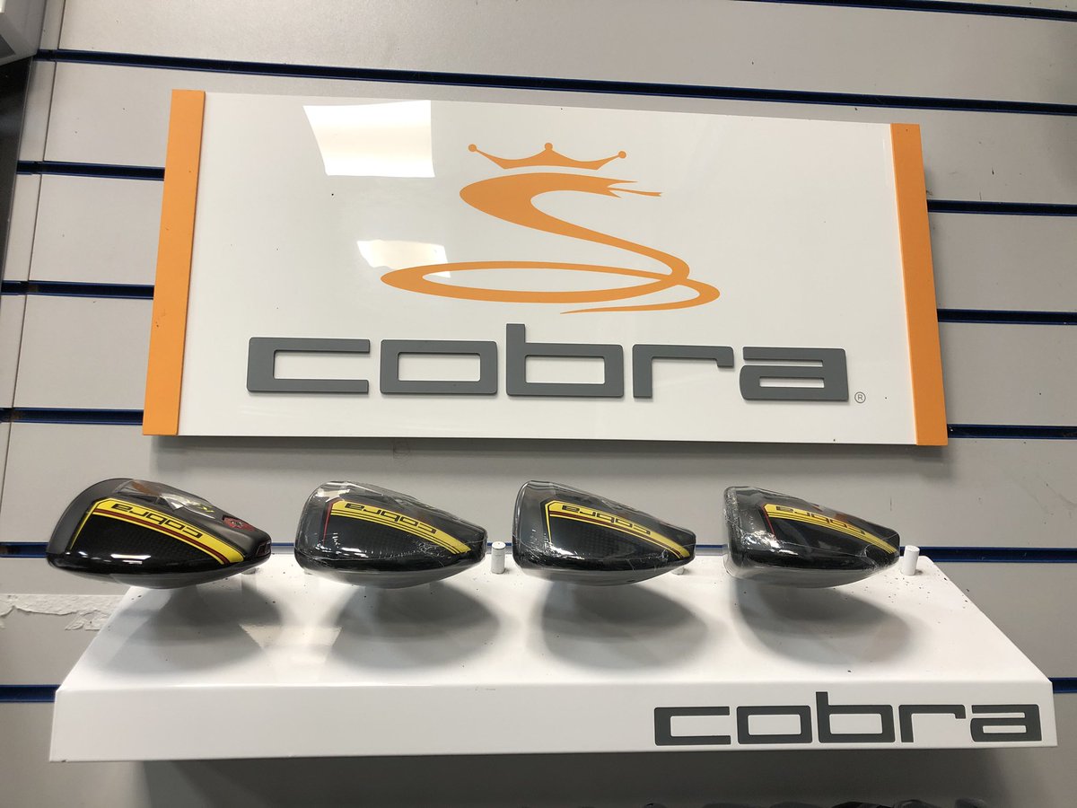 Foregolfchester's tweet photo. The all new @cobragolfuk KING SZ range already impressing in fittings this week.
Book your @TrackManGolf fitting with us here https://t.co/ulgrAJxLMO
Or call us on 01244 881800 #cobra #KingSZ #chester #getfitted #golfclubs #newgear https://t.co/xFqQONAayC