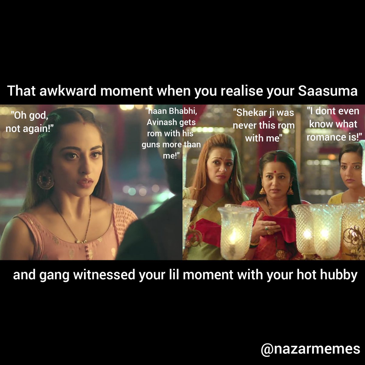 nazarmemes's tweet photo. Oopsy
#Starplus #PiAnsh #Pia #Ansh #NiyArsh #Nazar #Nazarmemes #Dayan #Daivik #Davansh #3Ds #Pyaar #Memes #Supernatural #NiyatiFatnani https://t.co/a5UgPNuRdz