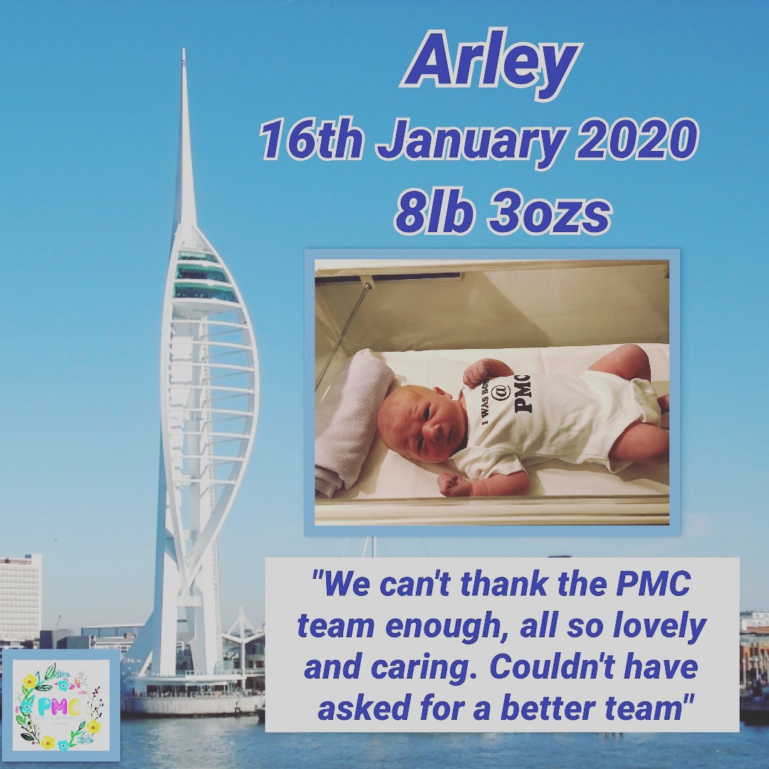 Introducing one of the babies born here at PMC this month! 
Arley is baby brother to Addison! Emma and Adam were thrilled they were able to have Arley here! Heres a cute pic of him shortly after birth rocking his vest #januarybaby #babybrother