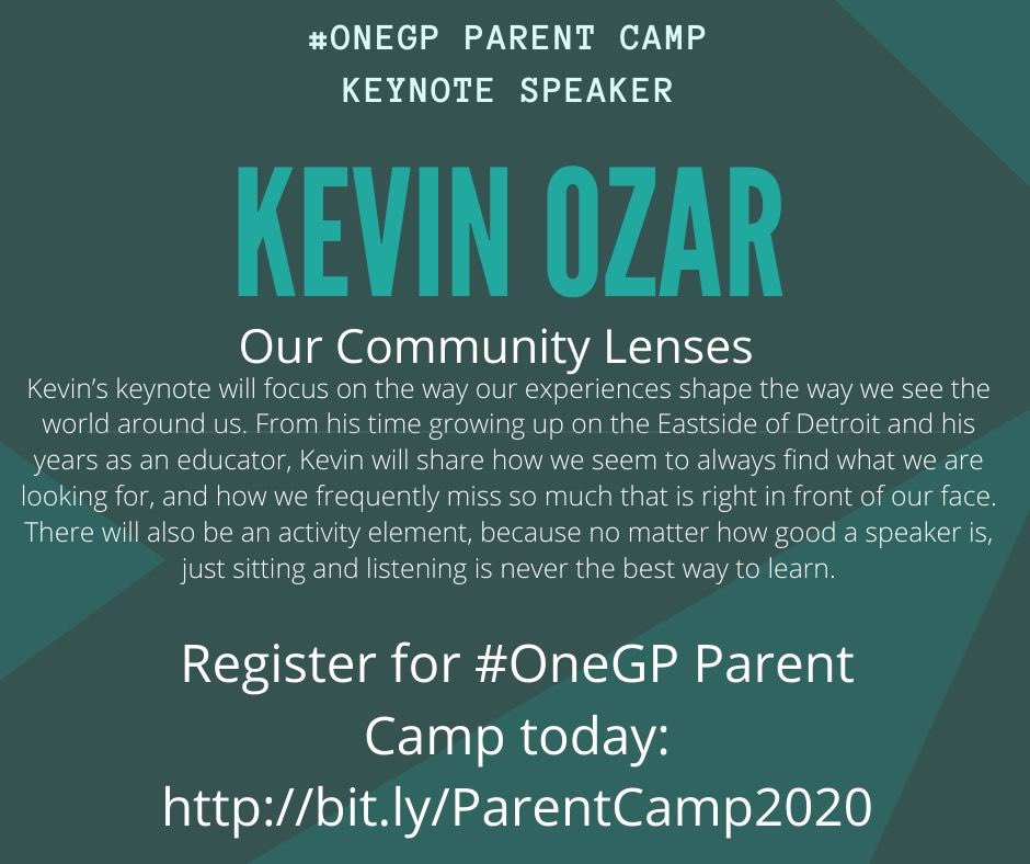 @GPSchools parents let’s work together with our schools and community to put students first. Come join us for a great event and focus on the positive in eduction! @kevinozar