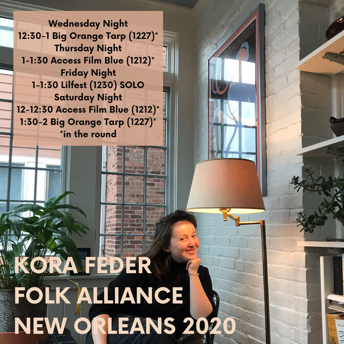 Kora Feder (@korafeder) on Twitter photo Getting ready to drink caffeine, play some showcases, and try to soak up as many song folks and folk songs as possible. #fai2020 #folkalliance #nola <a href="/folkalliance/">Folk Alliance</a> Getting ready to drink caffeine, play some showcases, and try to soak up as many song folks and folk songs as possible. #fai2020 #folkalliance #nola <a href="/folkalliance/">Folk Alliance</a>