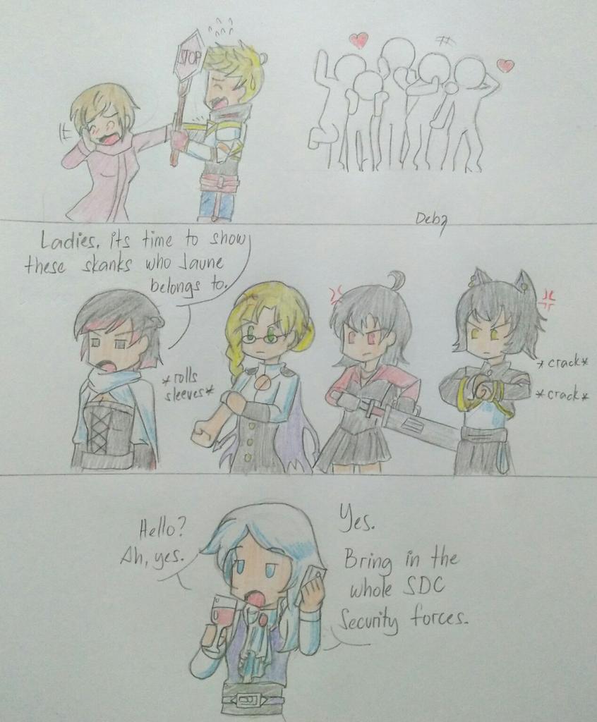 Helping Mama Schnee- Extra Chapter(RWBY- Jaune x Willow x OC) T6