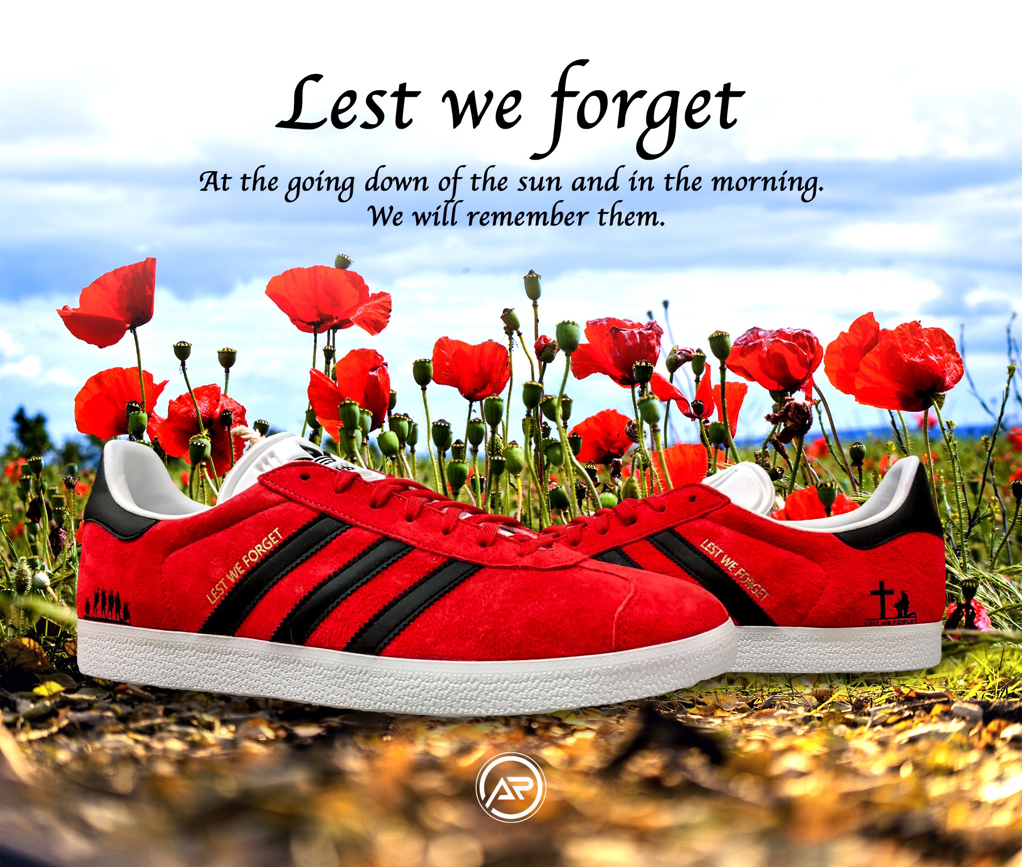lest we forget trainers adidas