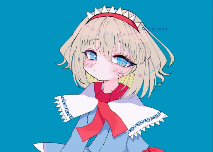 おでかけアリスちゃん
+20分
#深夜の真剣お絵描き60分一本勝負 