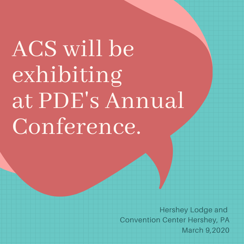 ACSConsultants_'s tweet photo. Come visit us at PDE's Annual Conference: Making a Difference: Educational Practices That Work! #pdeconference #MakingADifferenceInPA #SpecialEducationInPA #TeamACS https://t.co/Qfj4PSa9de https://t.co/xnYKpwIwQp