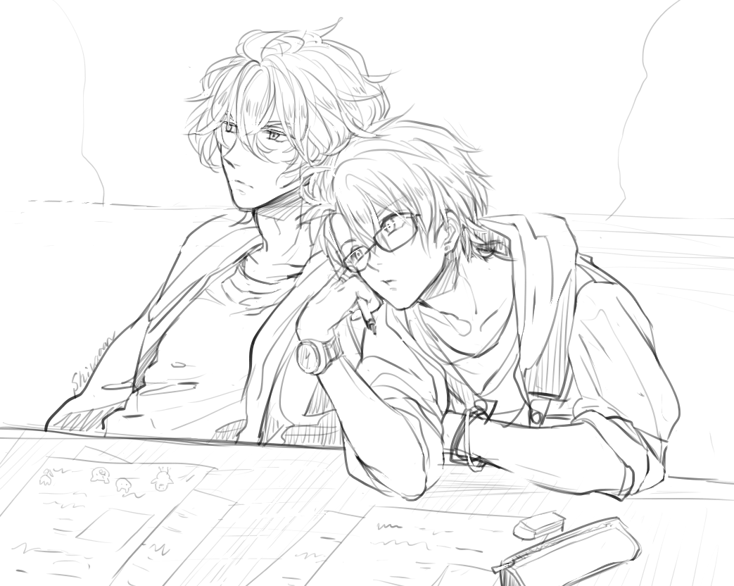 [らくがき] 授業が退屈な二人。(大学パロ砂翔) - shivaaanのポイピク
https://t.co/3Yn72a5FvE 