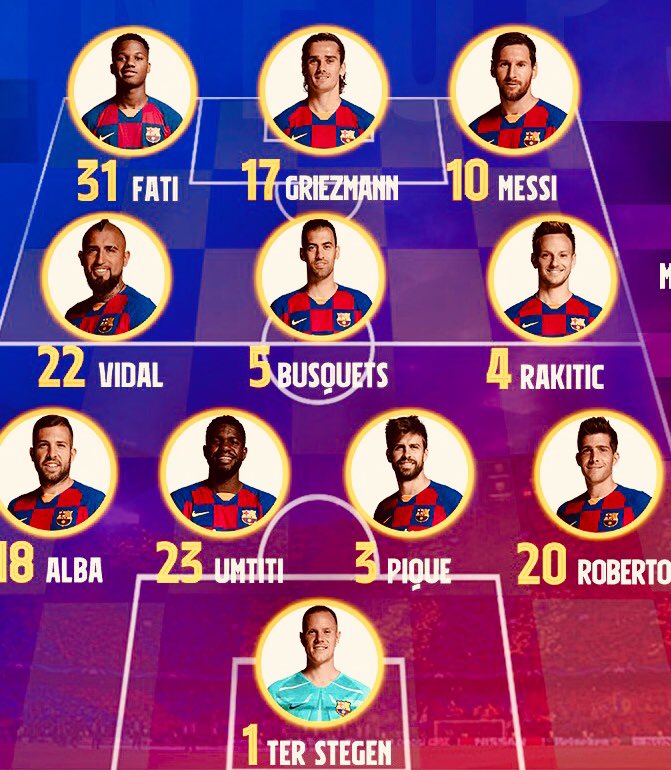 limbschant's tweet photo. We are all set for the Camp Nou show 
#BarcaGranada https://t.co/LpykUrgGQR