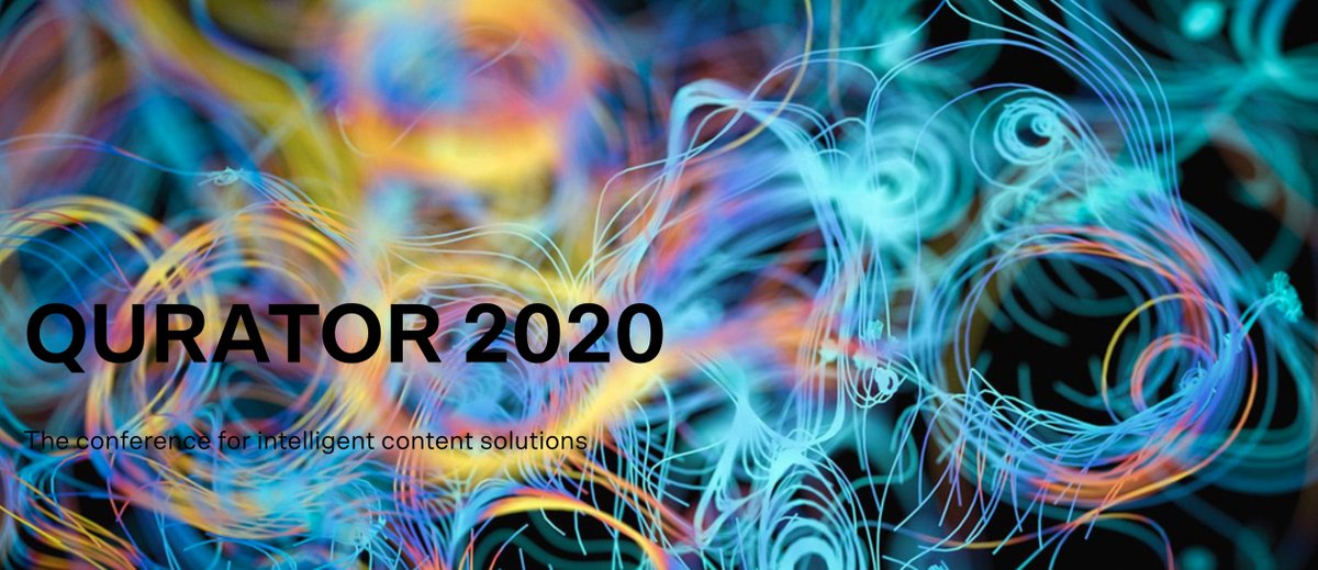 QURATOR 2020 (colored lines forming networks)