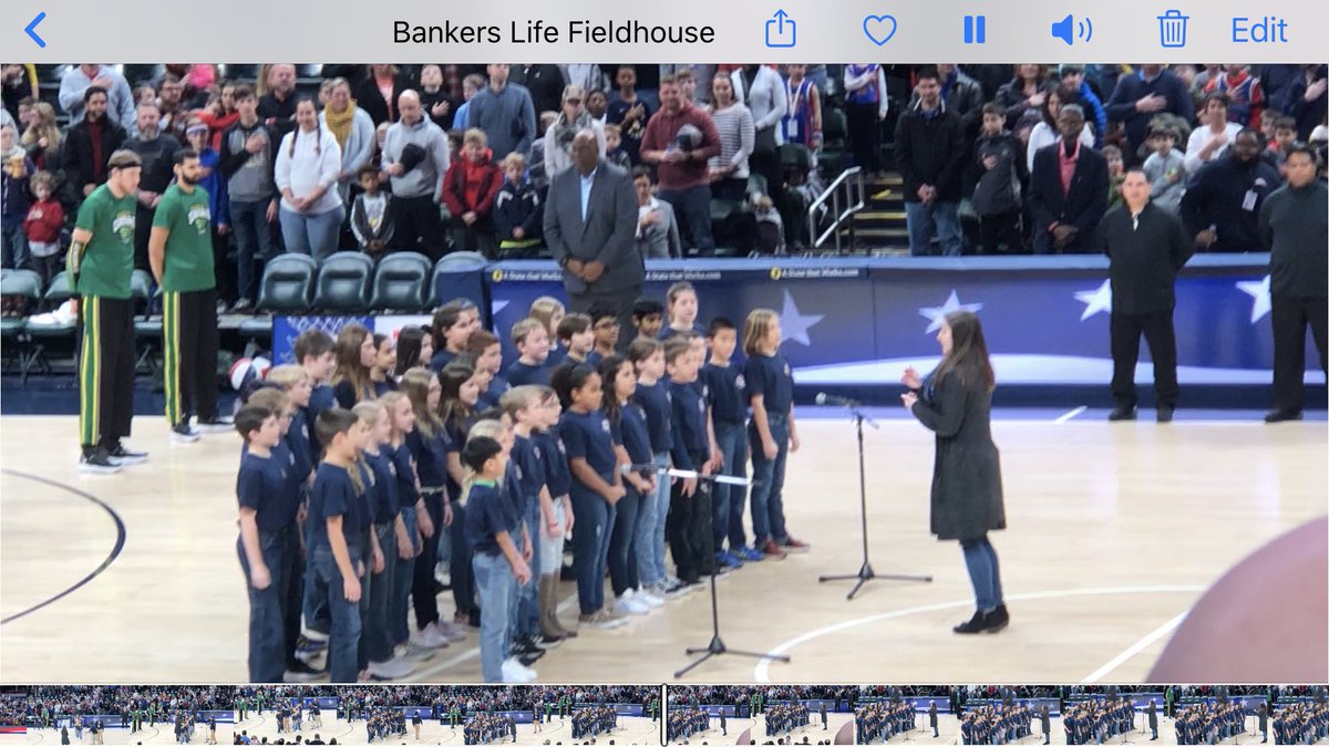 OrchardParkCCS's tweet photo. The@OrchardParkChoir@CCS singing the National Anthem @Globies today! #OPEtheplace2B https://t.co/mbXubgQWYu