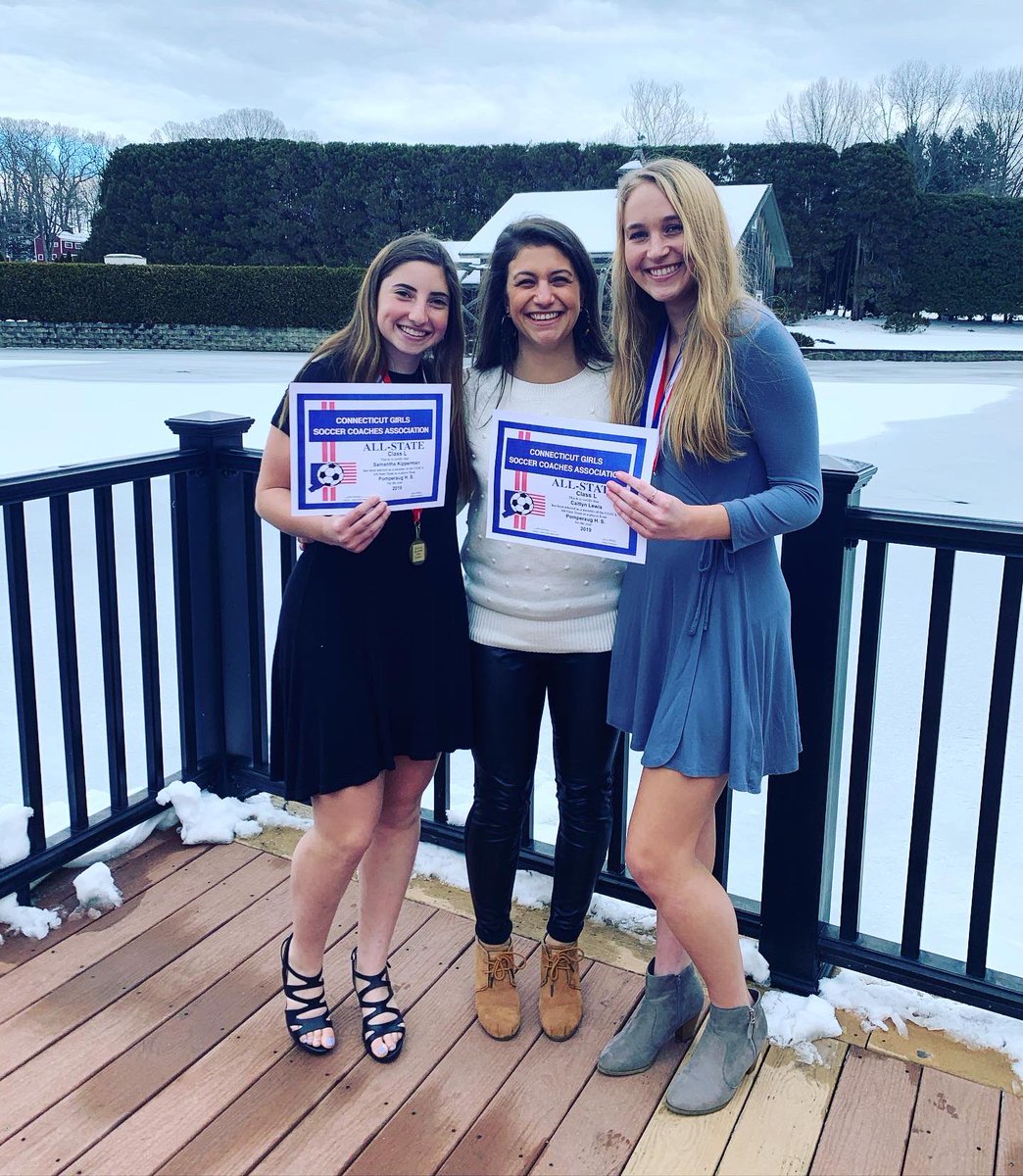 pompgsoc's tweet photo. Congratulations to our two 2019 Class L All State recipients! We are so proud of you Caitlyn and Sam! #pantherpride #pompgsoc https://t.co/RbtlaP863N