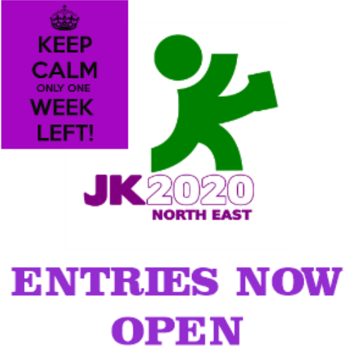 The first closing date for entries for the JK2020 hosted by the North East Orienteering Association is Sunday 26th January. Full Details on the link below. Get your entries in and don't forget to order your 0-Vests!

thejk.org.uk/jk2020/index.p……