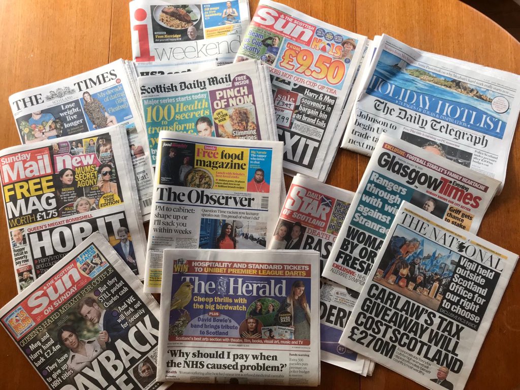 Did you read about three boys from Scotland who broke three world records anywhere this weekend? <a href="/Daily_Record/">The Daily Record</a> <a href="/dailytelegraph/">The Daily Telegraph</a> <a href="/observer/">Observer</a> <a href="/TheSun/">The Sun</a> <a href="/DailyMailUK/">Mail+</a> <a href="/thetimes/">The Times and The Sunday Times</a> <a href="/heraldscotland/">The Herald</a> <a href="/BBCNews/">BBC News (UK)</a> <a href="/CNN/">CNN</a> <a href="/STVNews/">STV News</a>