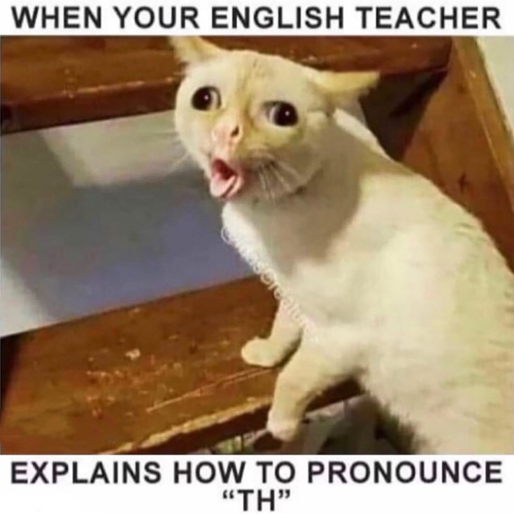 Herts_English's tweet photo. 😂😂😂
We're sorry our language sometimes makes you look funny
#pronunciationproblems #coveredinspit #thpronunciation #hertsenglish #englishsummercamp #summer2020 #enrolnow https://t.co/AuUEtwAtaF