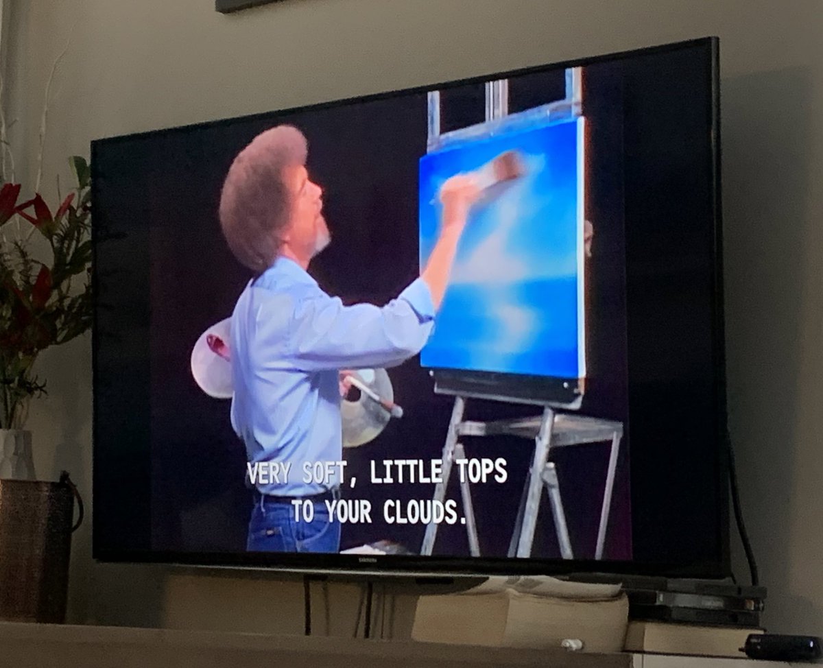 mwes10's tweet image. “We don’t have mistakes, we just have happy accidents.” -Bob Ross #NFLPlayoffs #PreGameShow