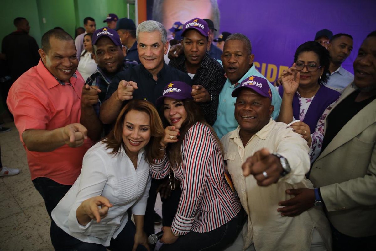 ¡El PLD es la garantía para más desarrollo en nuestro país de la mano de #Gonzalo2020! 

¡Ha demostrar la fuerza del peledeista, barriendo en febrero con #CarlosGuzmanAlcalde, y en mayo con #GonzaloPresidente, #CristinaSenadora! ⭐️👏

#LethiVasquezPresente 
#TuSupisteRD