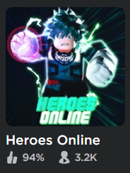 Roblox Heroes Online Codes May 2020