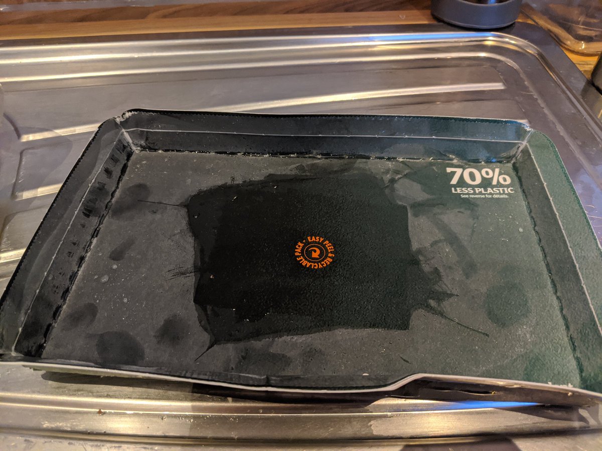 Jen_Durkin's tweet photo. Impressed to see 70% less plastic on the beef we bought today @sainsburys 👍
 Are you planning to roll this out to more items? Hope so!! 
#plasticwaste  #packaging #supermarket  #recycling #sustainability https://t.co/m6MOD9QeR8