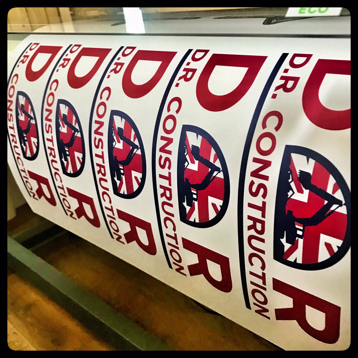 ultimateid's tweet image. New garments in production for D.R. Construction 🏗
Full colour Heat seal prints ready for waterproof garments.

Looking for a one stop shop for your corporate clothing, Workwear &amp;amp; PPE give the team @ Ultimate🆔 a call.

In-house #embroidery &amp;amp; #print