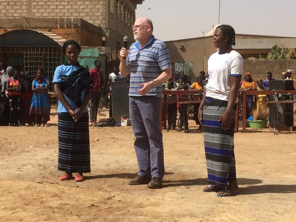 sahelposs's tweet image. Twee van onze bestuursleden bezoeken (ondanks de onveilige situatie) onze projecten in Burkina Faso.