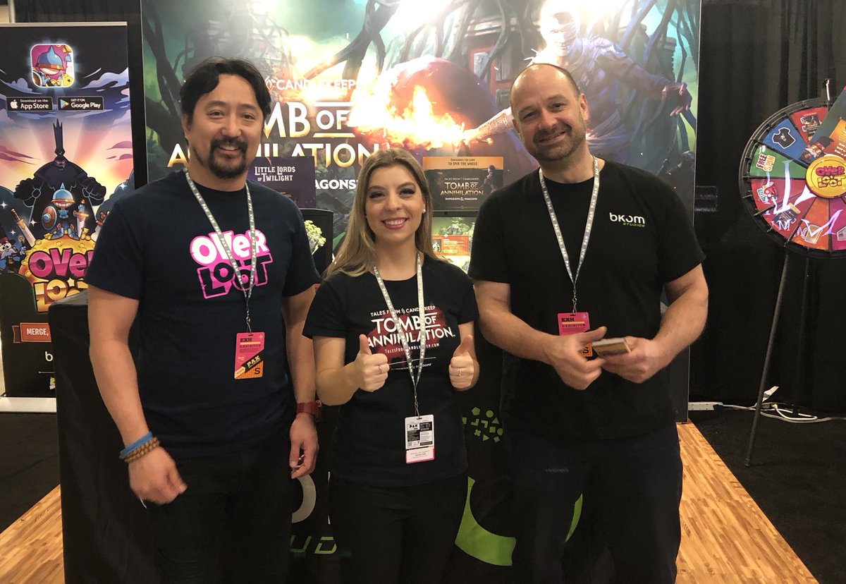 LLoTGame's tweet image. Last day of #PAXSouth! There’s still time to drop by booth #21027 and discover our games! Can’t wait to meet you!

#Pax #Gaming #Overloot #TalesfromCandlekeep #Littlelordsoftwilight