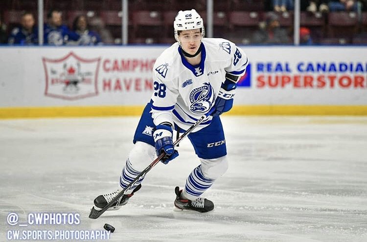 Hahah <a href="/chassharpe4/">chas sharpe</a> - droppin’ the puck at the BMC at 11 yrs old to fulfilling your dream 5 years later. Keep working hard kid